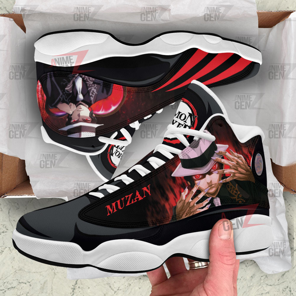 Demon Slayer Muzan Air Jordan 13 Sneakers Custom Anime Shoes