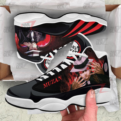 Demon Slayer Muzan Air Jordan 13 Sneakers Custom Anime Shoes
