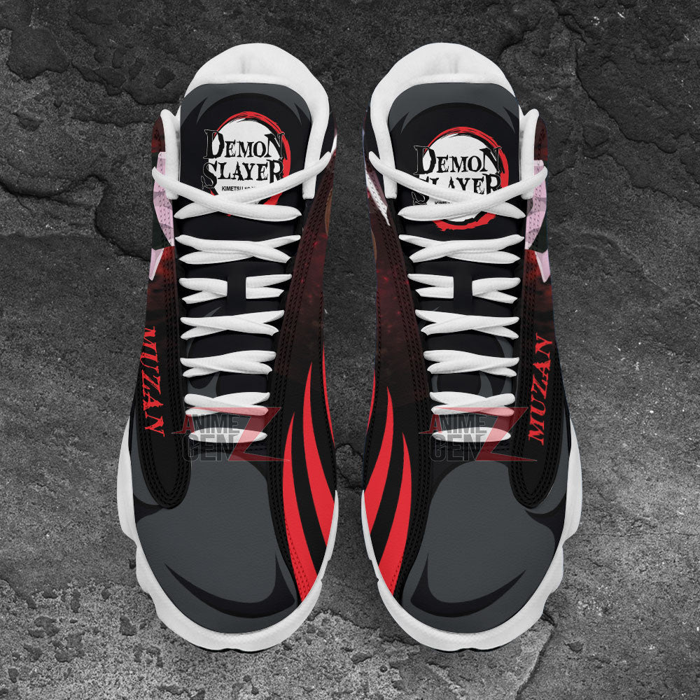 Demon Slayer Muzan Air Jordan 13 Sneakers Custom Anime Shoes