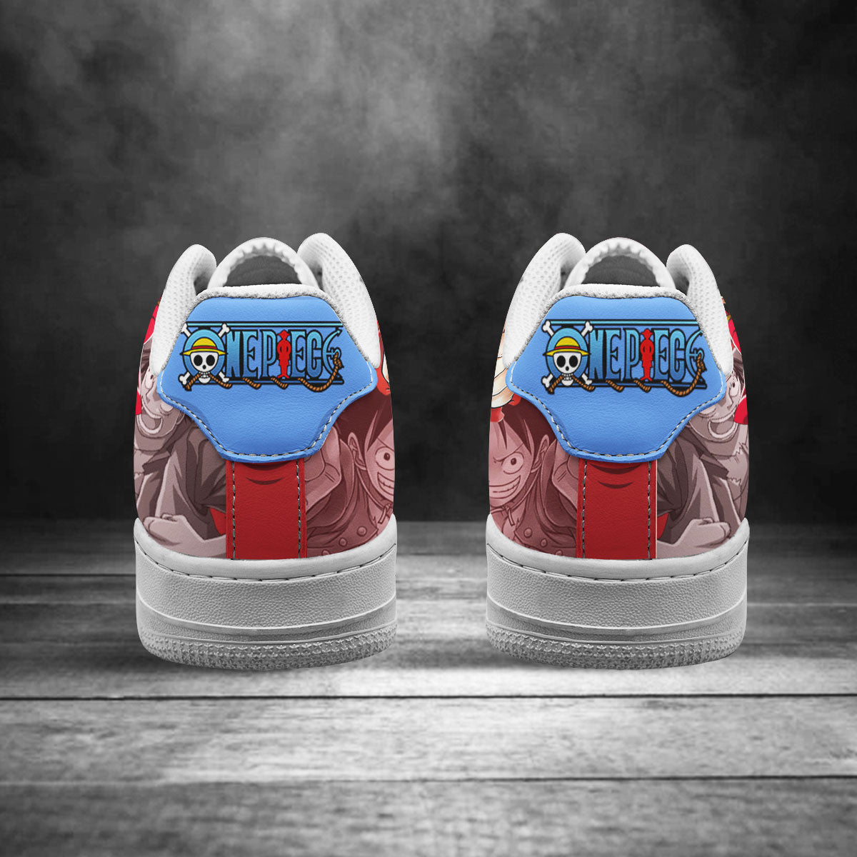 One Piece D.Luffy Air Sneakers Custom Anime Shoes