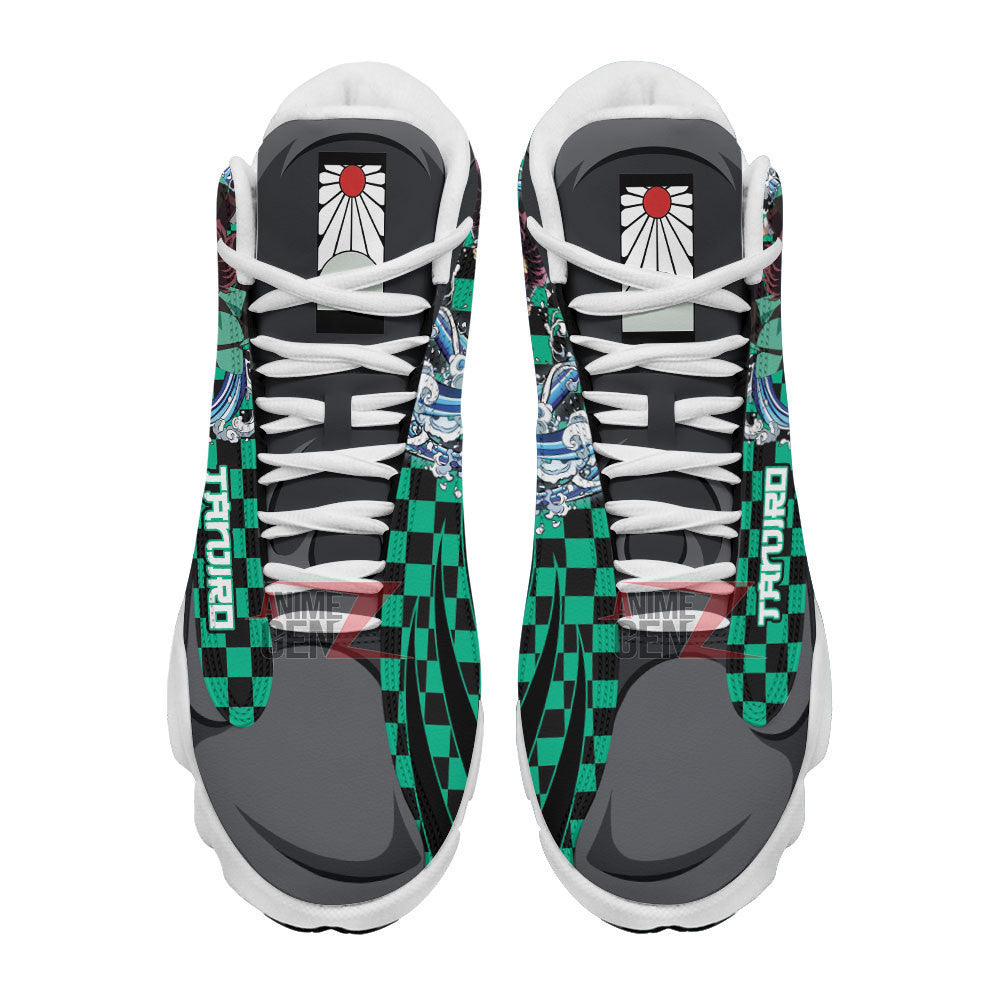 Demon Slayer JD13 Sneakers Kamando Tanjiro Custom Anime Shoes