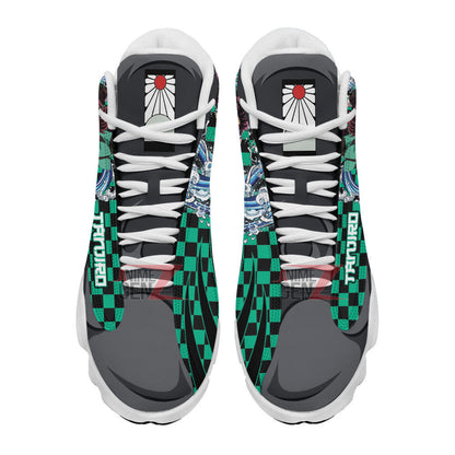 Demon Slayer JD13 Sneakers Kamando Tanjiro Custom Anime Shoes