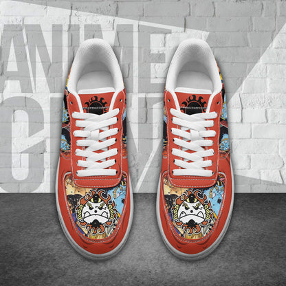 One Piece Jinbe Air Sneakers Custom Anime Shoes