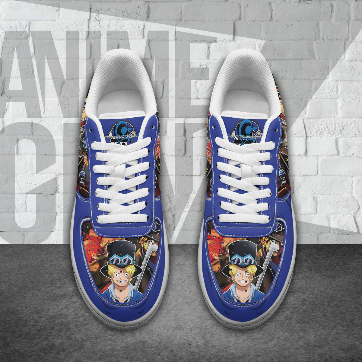 One Piece Sabo Air Sneakers Custom Anime Shoes