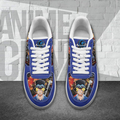 One Piece Sabo Air Sneakers Custom Anime Shoes