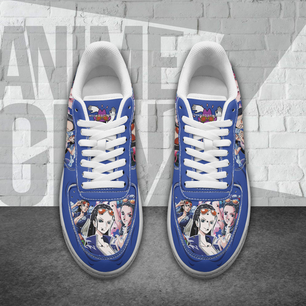 One Piece Nico Robin Air Sneakers Custom Anime Shoes