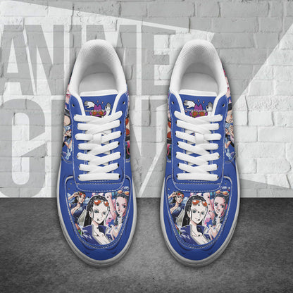 One Piece Nico Robin Air Sneakers Custom Anime Shoes