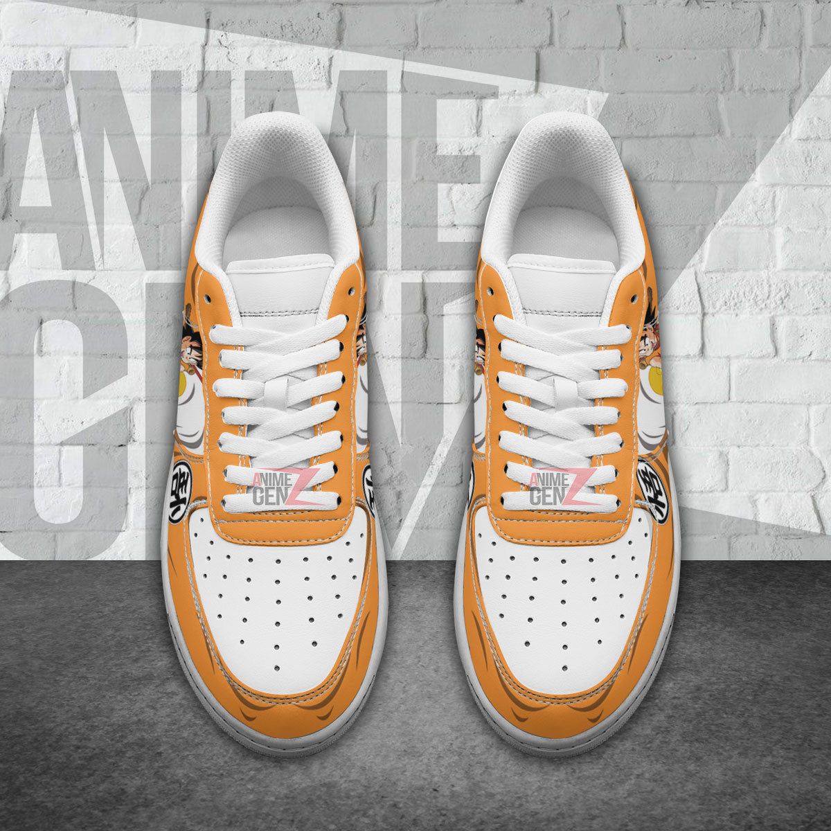 Dragon Ball Goku Kid Air Sneakers Custom Anime Shoes