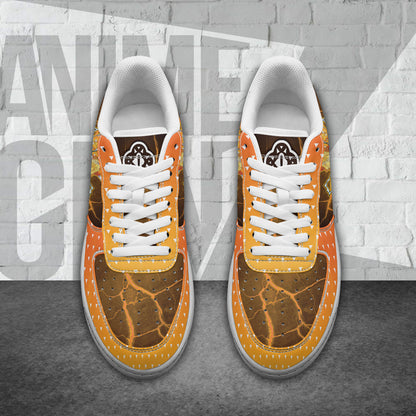 Demon Slayer Zenitsu Air Sneakers Custom Anime Shoes
