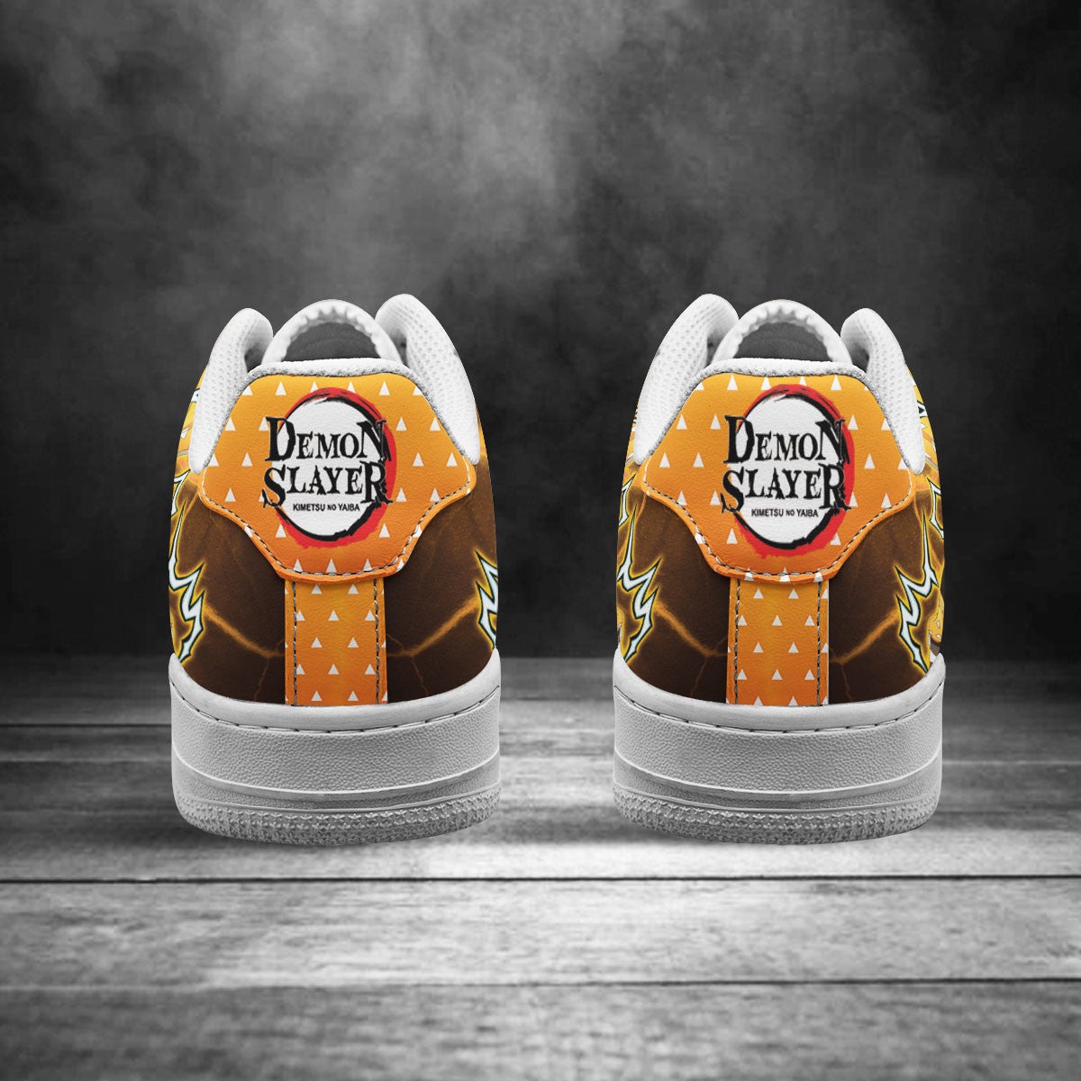 Demon Slayer Zenitsu Air Sneakers Custom Anime Shoes