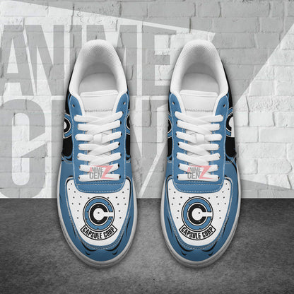 Dragon Ball Capsule Corp Kid Air Sneakers Custom Anime Shoes