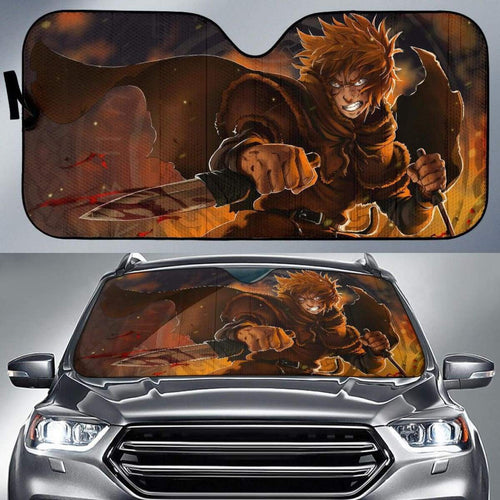 Vinland Saga Rage Auto Sunshade Anime Universal Fit