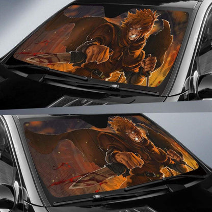 Vinland Saga Rage Auto Sunshade Anime Universal Fit