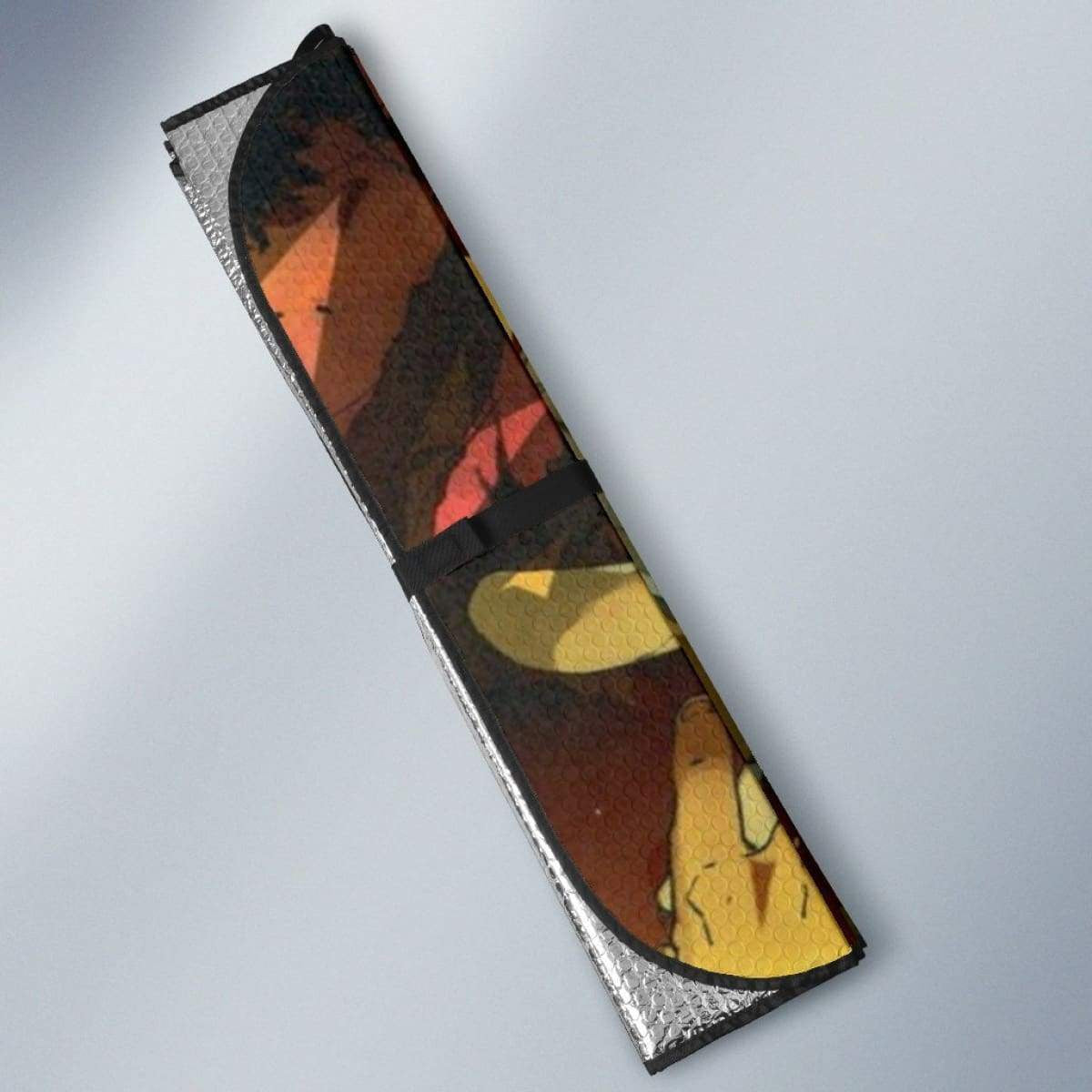 Promised Neverland Red Car Auto Sunshade Anime Universal Fit