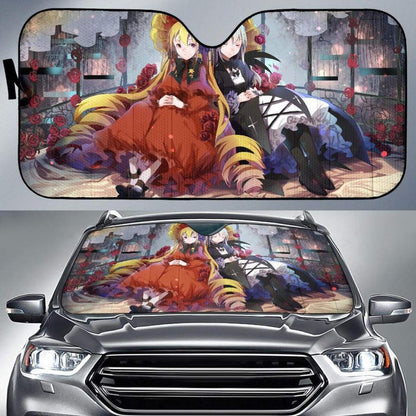 Shinku Suigintou Rozen Maiden Anime Girls K Car Sun Shade Universal Fit