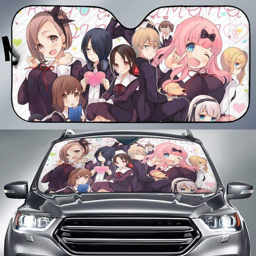 Kaguya Sama_Love Is War Cute Car Auto Sunshade Anime Universal Fit