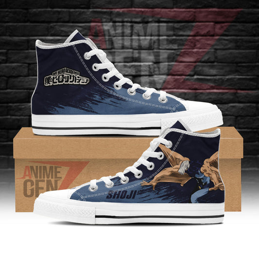 BNHA Mezo Shoji High Top Shoes Custom Anime Sneakers