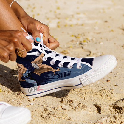 BNHA Mezo Shoji High Top Shoes Custom Anime Sneakers