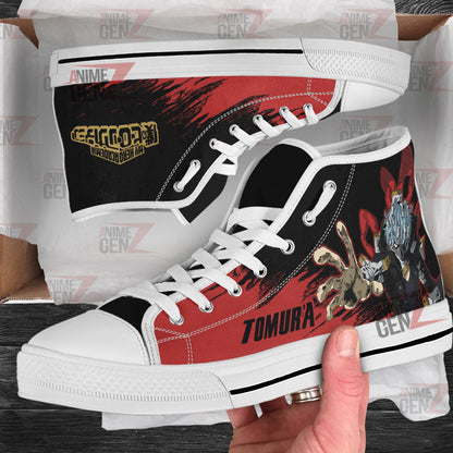 BNHA Shigaraki Tomura High Top Shoes Custom Anime Shoes