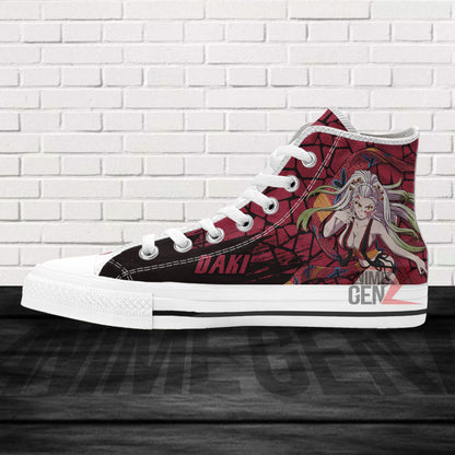Demon Slayer Daki High Top Shoes Custom Anime Shoes