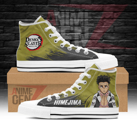 Demon Slayer Gyomei Himejima High Top Shoes Custom Anime Shoes