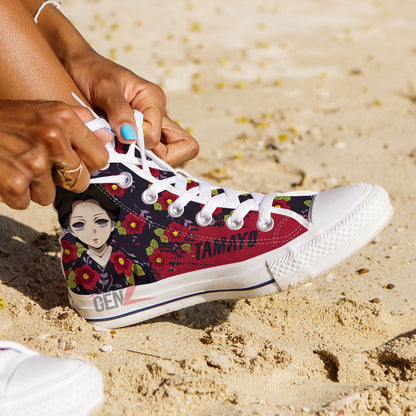 Demon Slayer Tamayo High Top Shoes Custom Anime Shoes