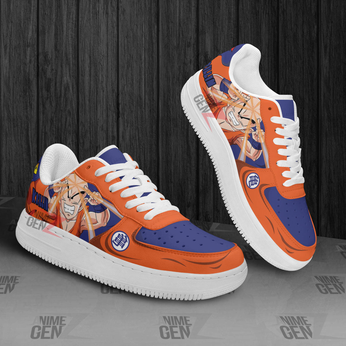 Dragon Ball Krillin Air Sneakers Custom Anime Shoes