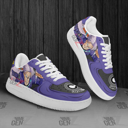 Dragon Ball Trunks Air Sneakers Custom Anime Shoes