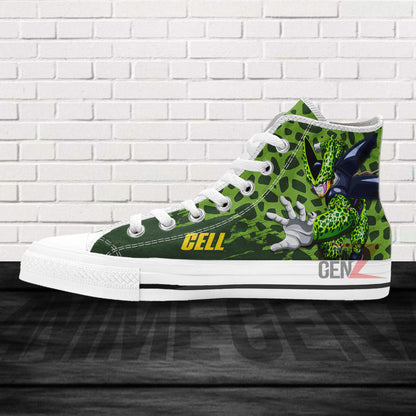 Dragon Ball Cell High Top Shoes Custom Anime Sneakers