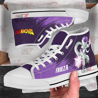 Dragon Ball Frieza High Top Shoes Custom Anime Sneakers