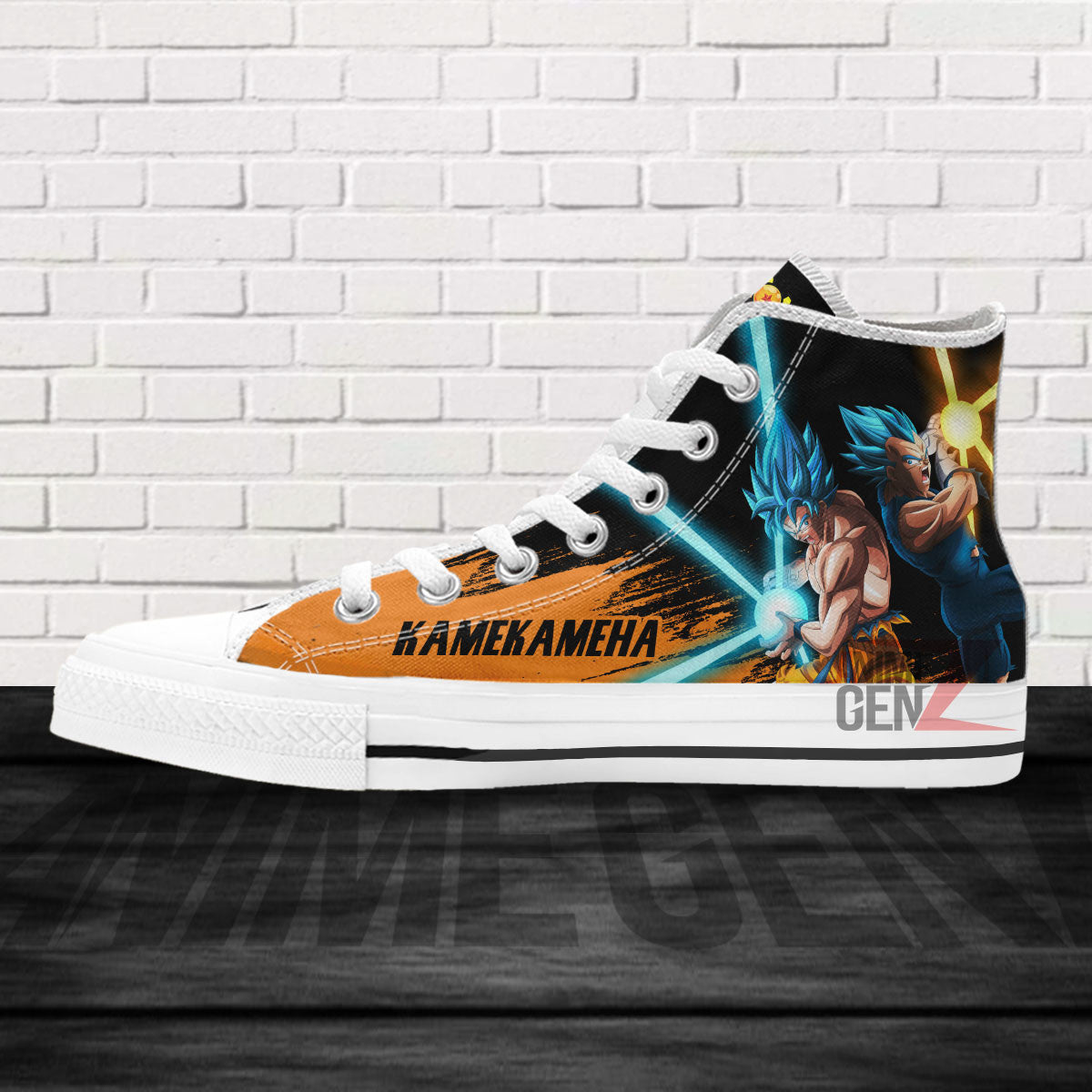 Dragon Ball Goku Vegeta Top Shoes Custom Anime Sneakers
