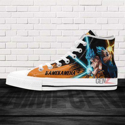 Dragon Ball Goku Vegeta Top Shoes Custom Anime Sneakers