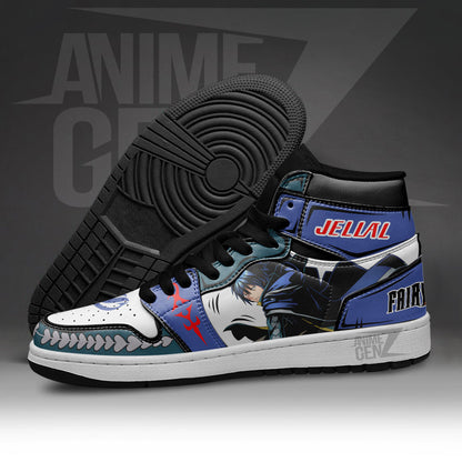 JD Sneakers Fairy Tail Jellal Custom Anime Shoes