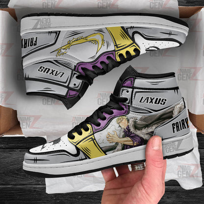 JD Sneakers Fairy Tail Laxus Custom Anime Shoes