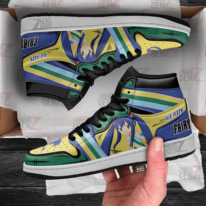 JD Sneakers Fairy Tail Wendy Custom Anime Shoes