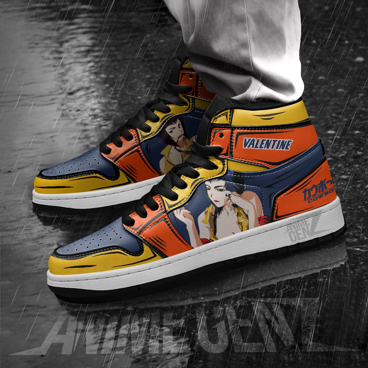 Cowboy Bebop Faye Valentine JD Sneakers Custom Anime Shoes