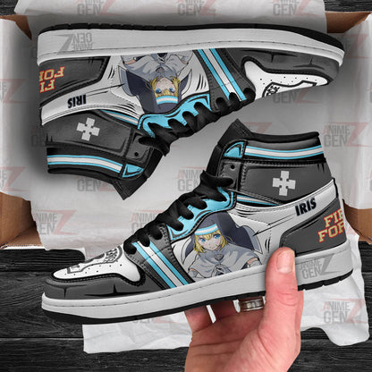 JD Sneakers Fire Force Iris Custom Anime Shoes
