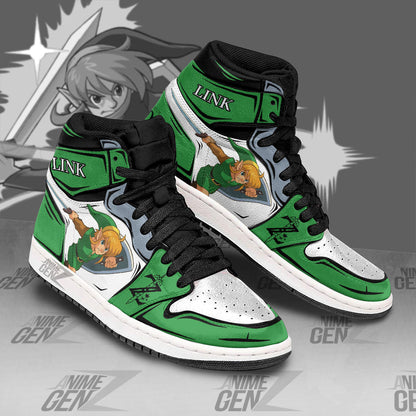 Legend Of Zelda Link JD Sneakers Custom Anime Shoes