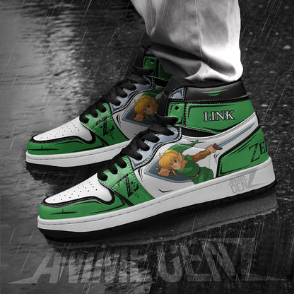 Legend Of Zelda Link JD Sneakers Custom Anime Shoes
