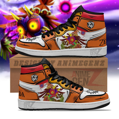 Legend Of Zelda Skull Kid JD Sneakers Custom Anime Shoes