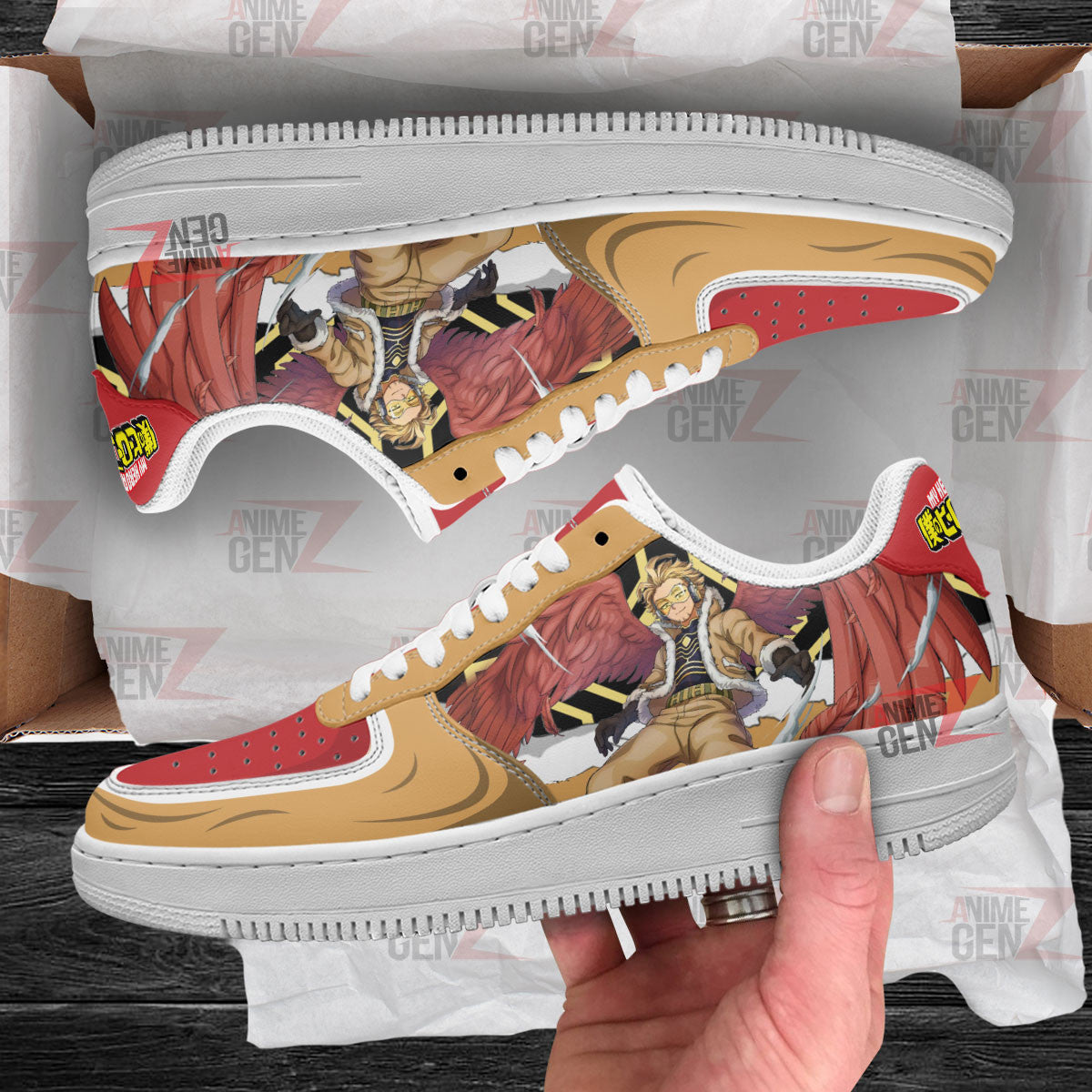 BNHA Keigo Takami Air Sneakers Custom Anime Shoes