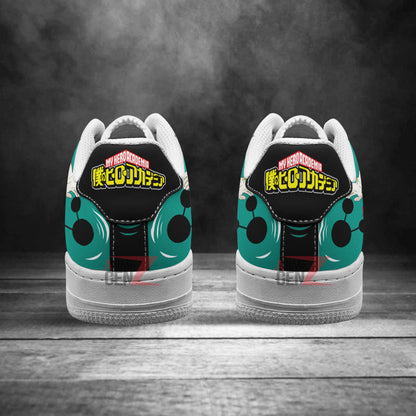 BNHA Midoriya Izuku Deku Air Sneakers Custom Anime Shoes
