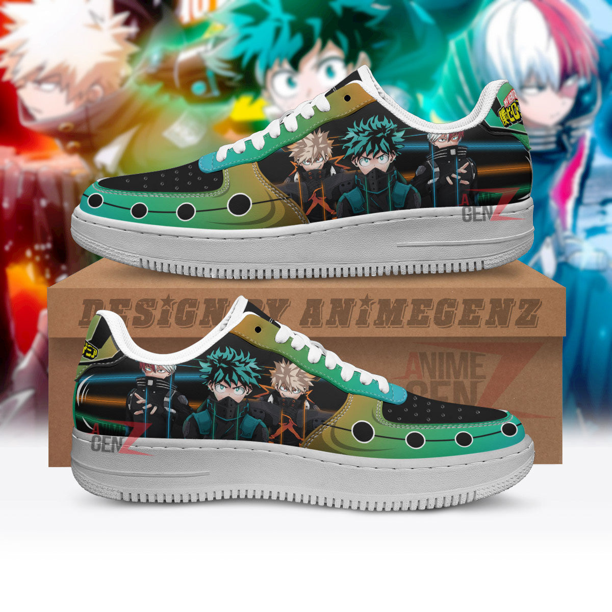 BNHA Three Musketeers Air Sneakers Custom Anime Shoes