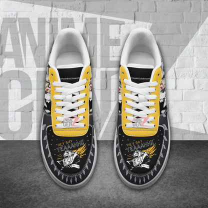 BNHA Yamada Hizashi Present Mic Air Sneakers Custom Anime Shoes