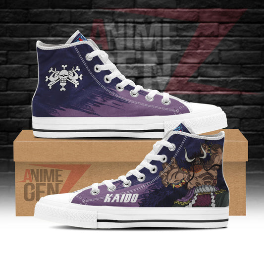 One Piece Kaido High Top Shoes Custom Anime Sneakers