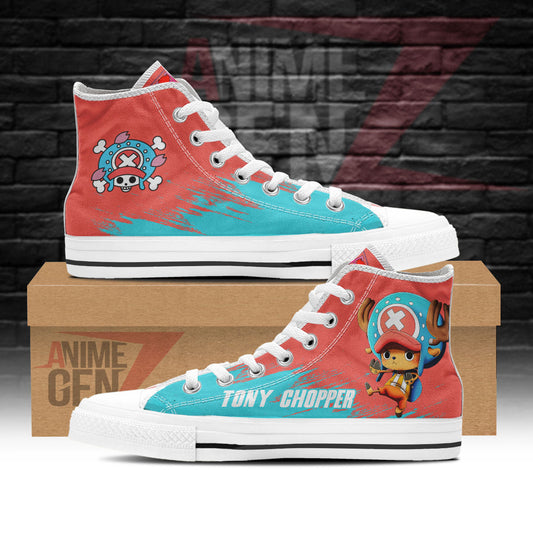 One Piece Tony Tony Chopper High Top Shoes Custom Anime Sneakers