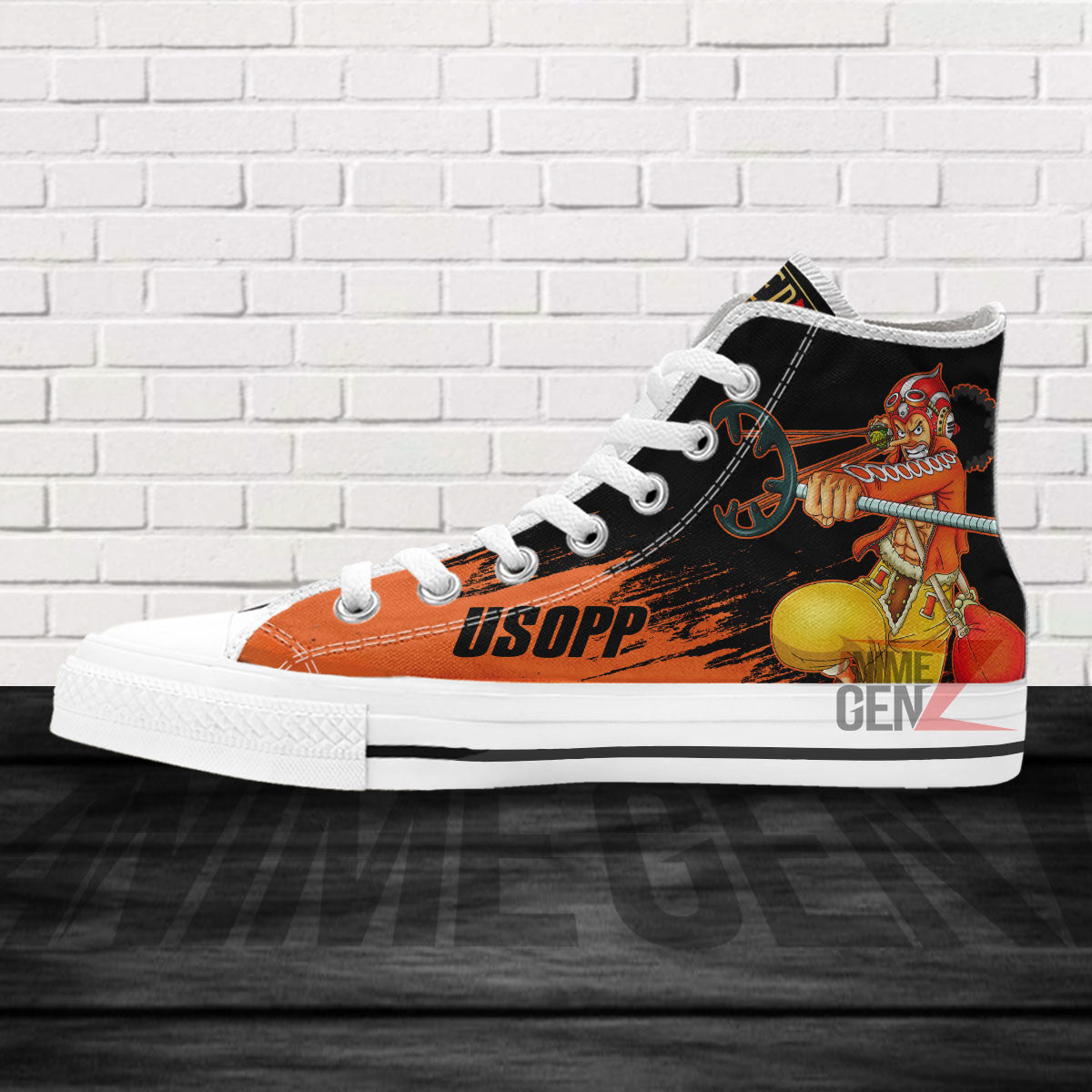 One Piece Usopp High Top Shoes Custom Anime Sneakers