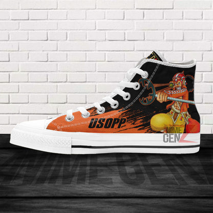 One Piece Usopp High Top Shoes Custom Anime Sneakers