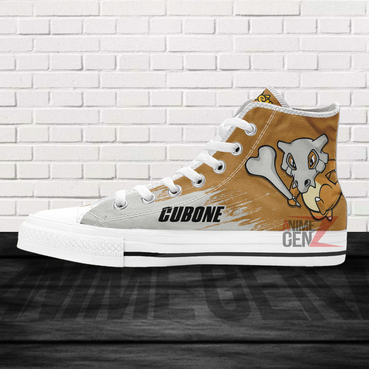 Pokemon Cubone High Top Shoes Custom Anime Sneakers