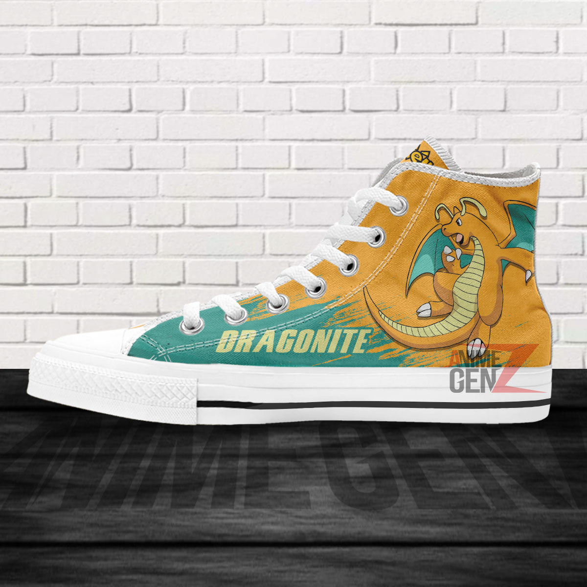 Pokemon Dragonite High Top Shoes Custom Anime Sneakers